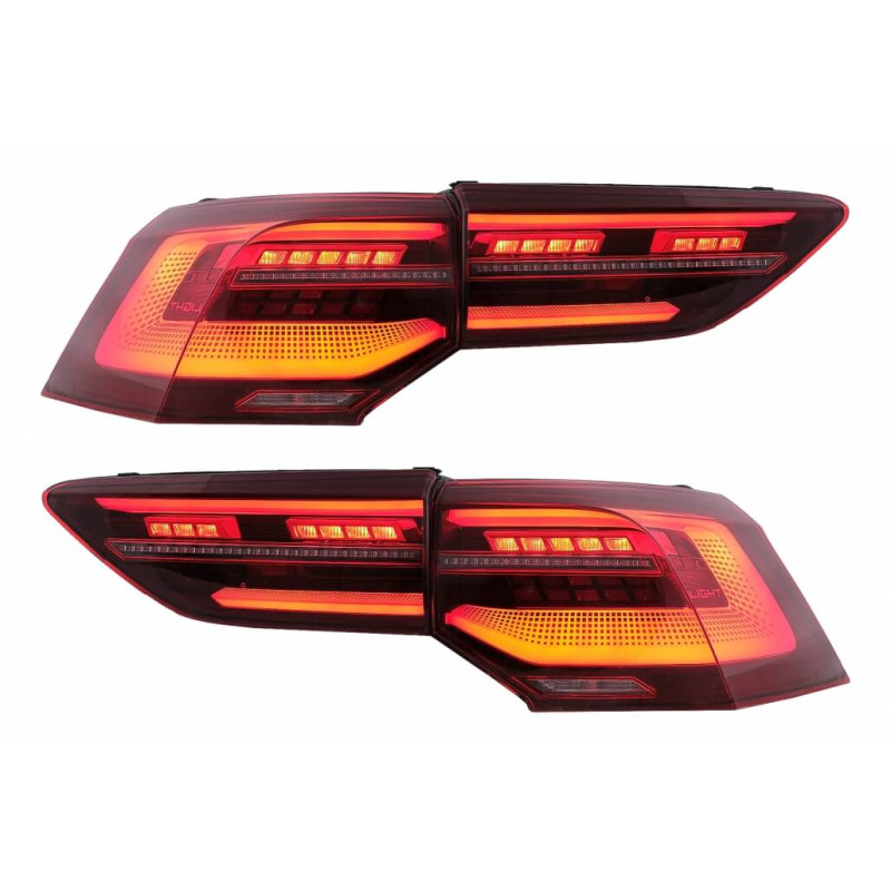 2x Feux arrières LED adaptables sur Vw Golf 8 (19+)