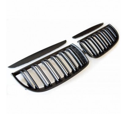 2x Grilles de Calandre Noir Mat BMW E90 E91 M Performance 05-08