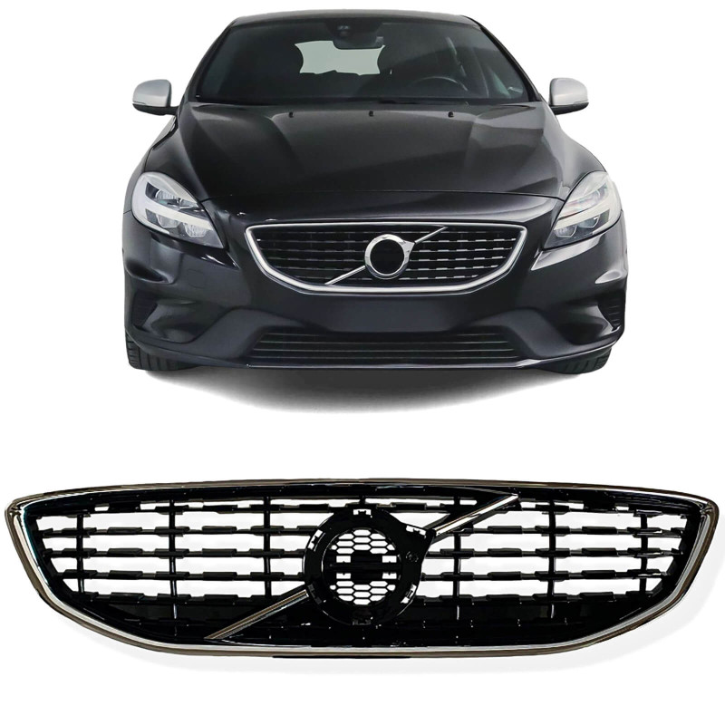 Grille de calandre Volvo V40 (16-19)