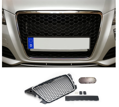 Calandre noir/chrome Audi A3 8P RS3 08-13