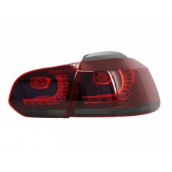 2x Feux a LED Golf VI GTI R Line fumee