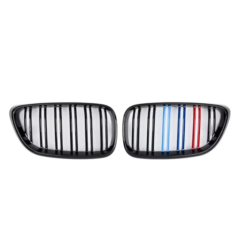 2x Grilles de Calandre BMW Série 2 F22 F23 (14-19) Couleur M