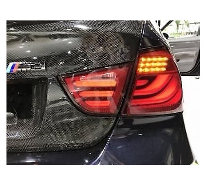2x Feux arrières rouge fumé BMW Série 3 E90 (09-12)