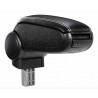 Accoudoir Audi A1 Coupe et Sportback 10- Cuir Noir couture Blanche