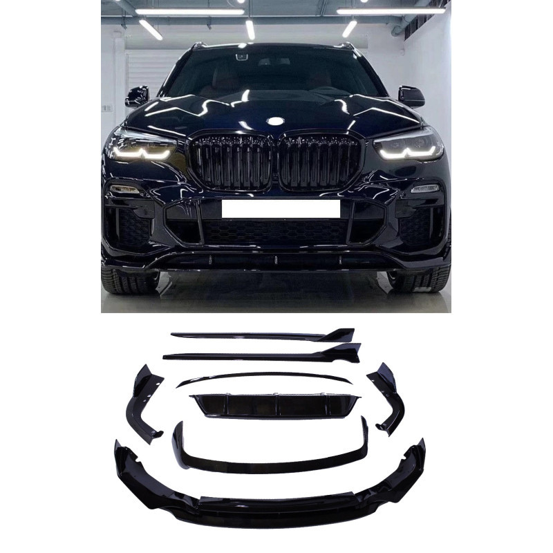 Kit carrosserie Noir brillant BMW X5 G05 (avec Pack M) Look M Performance (18-23)