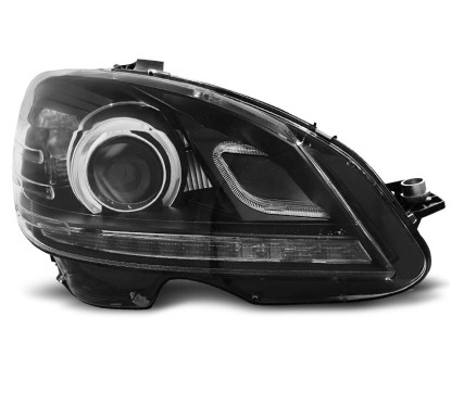 2x Phares avants à LED Mercedes Classe C W204 (07-10) Look Facelift