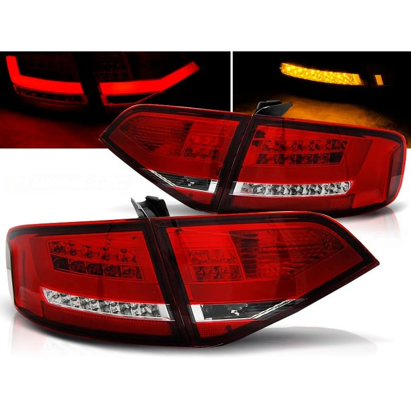 2x Feux arrières LED Audi A4 B8 (08-11)