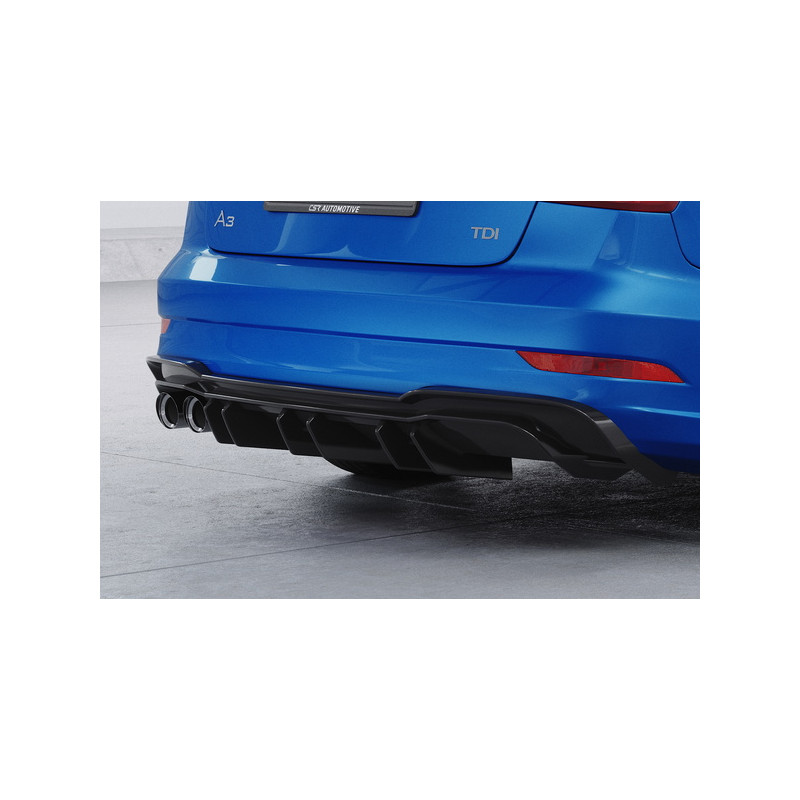 Diffuseur arrière Audi A3 S-Line et S3 8V berline / cabrio (17-20)