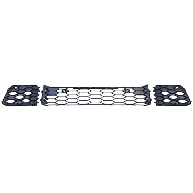 3x Grilles de pare chocs Vw Golf 8 GTI & GTD (19-24)