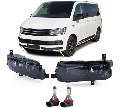2x Feux Anti Brouillard Fumés Vw T6 (15+)