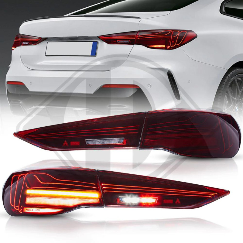 2x Feux arrières LED Laser BMW Série 4 G22, G23 et G26 (20+)