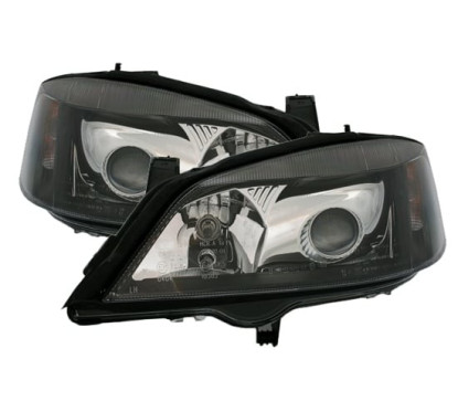 2x Phares avants noir Opel Astra G (97-04)