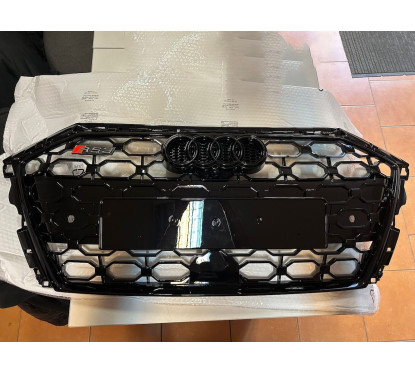 Calandre Audi A3 8Y Look RS3 Noir brillant (20-24)