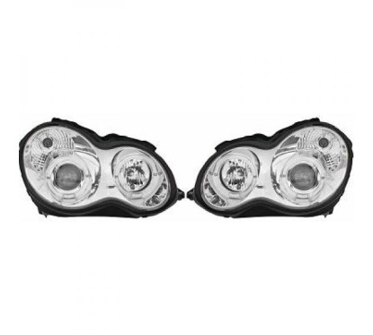 2x Phares avants Mercedes Classe C W203 Look Xénon (00-07)