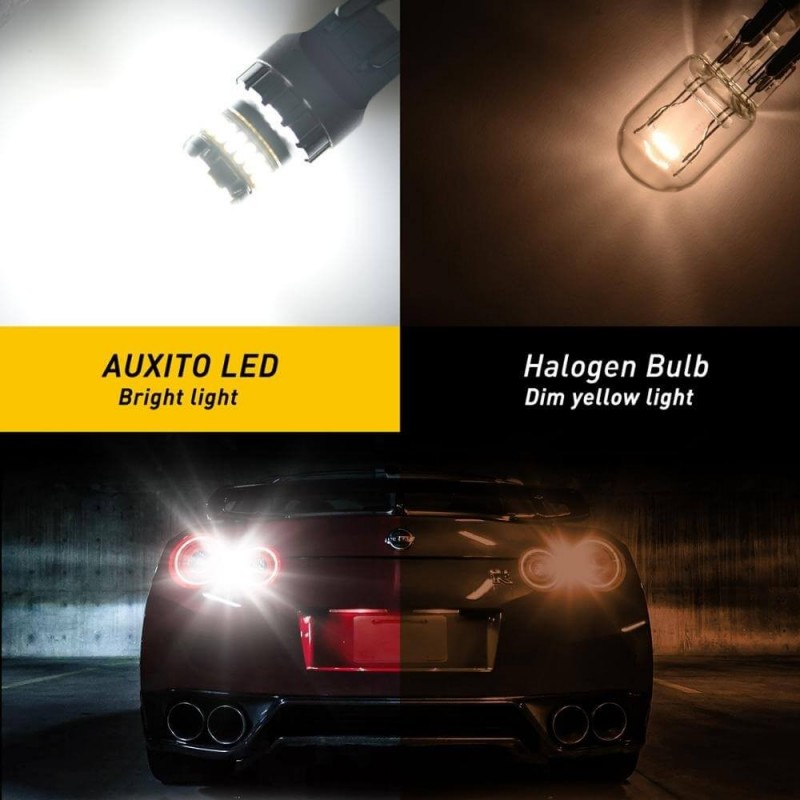 2x Ampoules LED P21W Xenon white 6500K