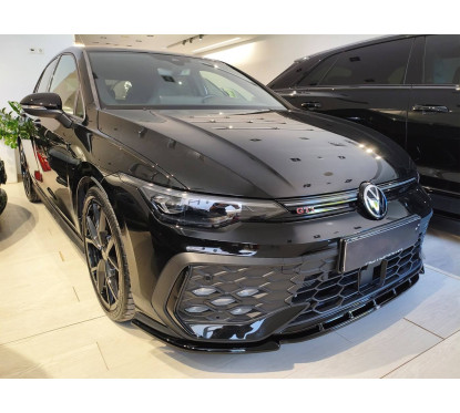 Rajout de pare-choc avant noir brillant Golf 8 GTI, GTE et R-Line (24+)
