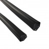 2x Bas de caisse Audi A3 8V Berline ABS Look S-Line (16-20)