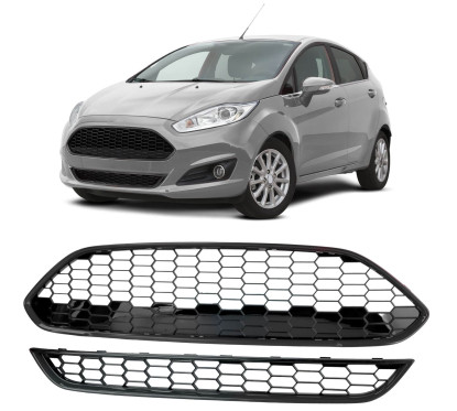 2x Grilles Ford Fiesta (13-17) Look ST