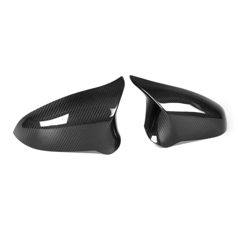 2x Coques de rétroviseurs carbone véritable BMW M3 F80 & M4 F82 (12-20)