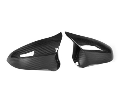2x Coques de rétroviseurs carbone véritable BMW M3 F80 & M4 F82 (12-20)