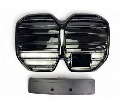 Grille de Calandre Noir brillant pour BMW Série i4 G26 Gran Coupe (21-24)