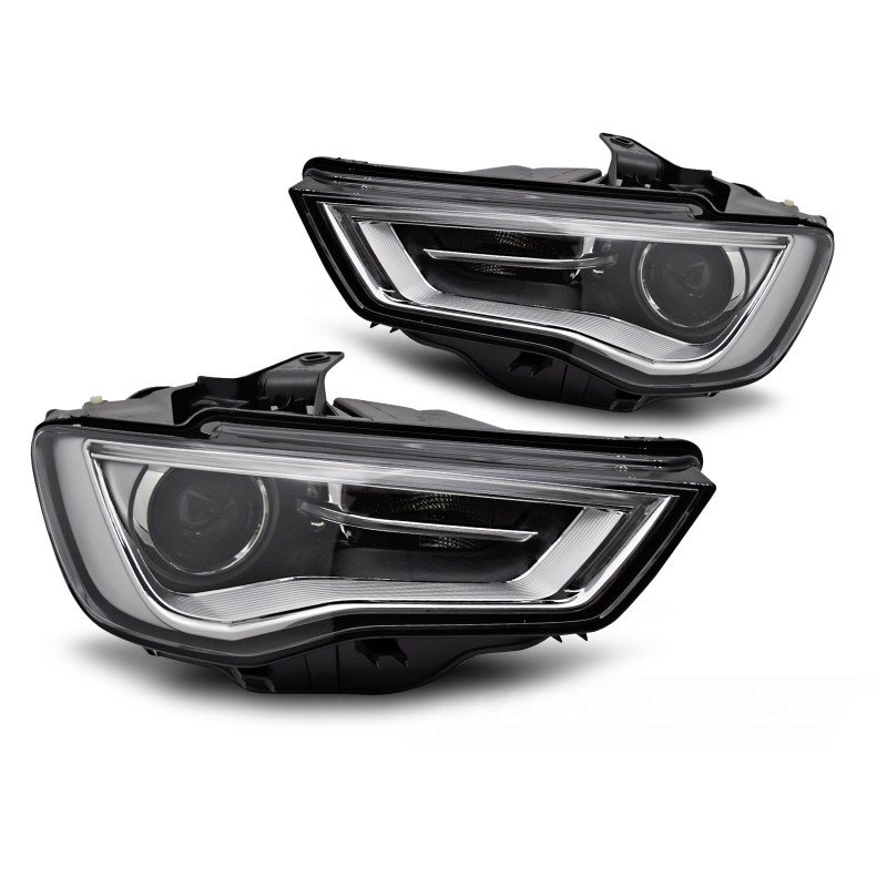 2x Phares halogènes vers xénon Audi A3 8V (12-16)