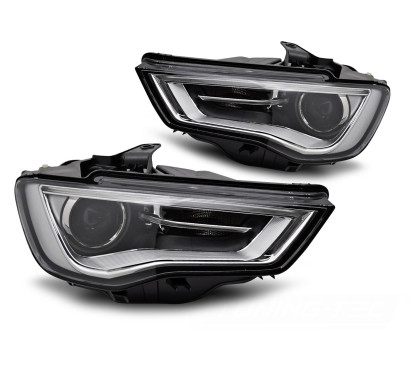 2x Phares halogènes vers xénon Audi A3 8V (12-16)
