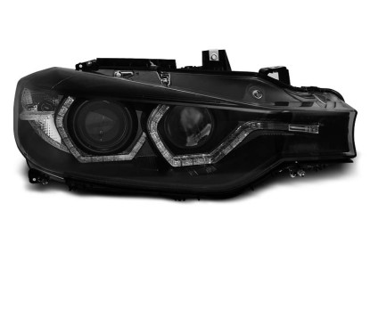 2x Phares avants BMW Série 3 F30 F31 LED Black (11-15) halogène d'origine