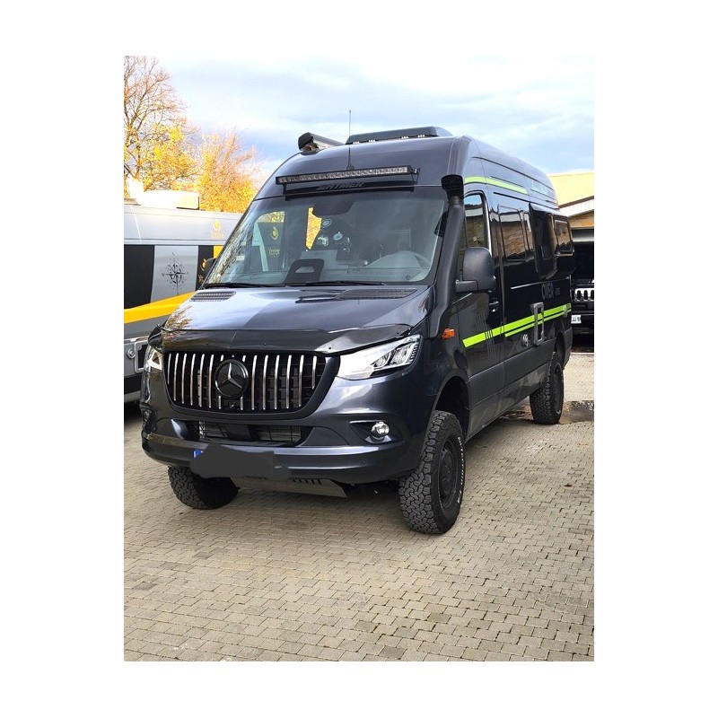 Calandre GT Panamericana Noire Et Chrome Pour Mercedes Sprinter W907/910 (2018+) - Neuve