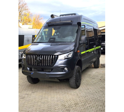 Calandre Panamericana AMG Noir et chrome Mercedes Sprinter W907 (19+)