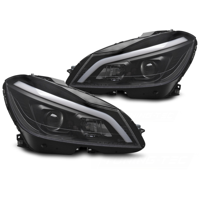 2x Phares avants à LED Mercedes Classe C W204 (11-14)