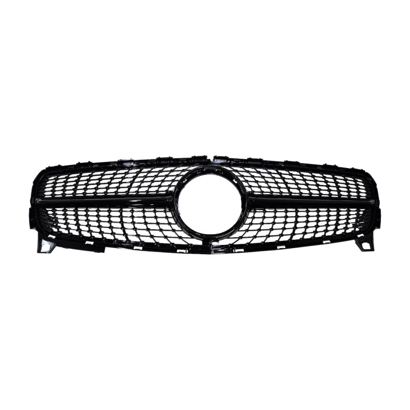 Calandre Mercedes Classe A W176 Diamant Full Black (15-18) Calandre Mercedes Classe A W176 Diamant Full Black (15-18)