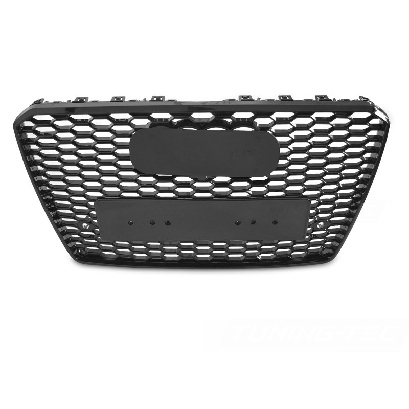 Calandre Noir Brillant pour Audi A8 (13-17) Look RS8 Calandre Noir Brillant pour Audi A8 (13-17) Look RS8