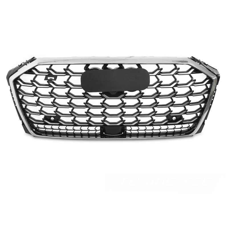 Calandre Noir et chrome pour Audi A8 D5 (21+) Look Sport Calandre Noir et chrome pour Audi A8 D5 (21+) Look Sport