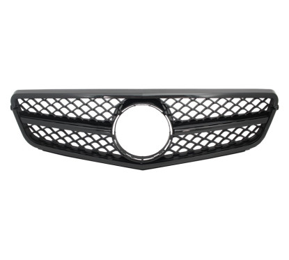 Calandre Mercedes Classe C W204 C63 Amg Look Noir brillant (07-14)