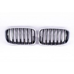 2x Grilles de Calandre BMW X5 E70 Chrome