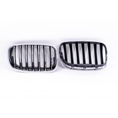 2x Grilles de Calandre BMW X5 E70 Chrome