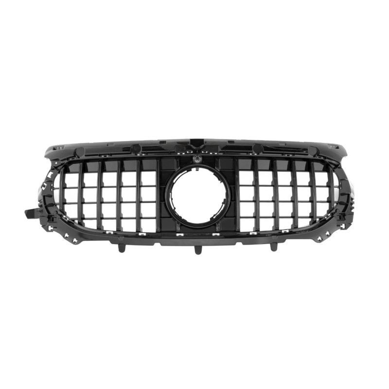 Calandre Panamericana GT Noir brillant Mercedes GLA H247 (23+) sans Pack AMG Line Calandre Panamericana GT Noir brillant Mercedes GLA H247 (23+) sans Pack AMG Line