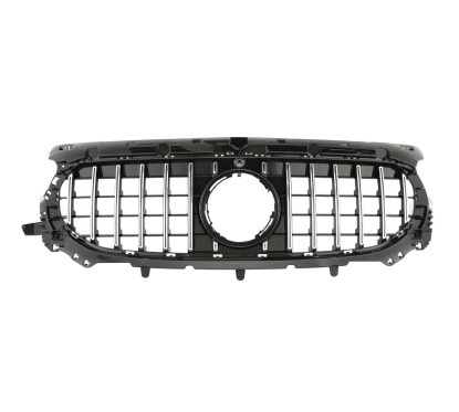Calandre Panamericana GT Noir et Chrome Mercedes GLA H247 (23+) sans Pack AMG Line