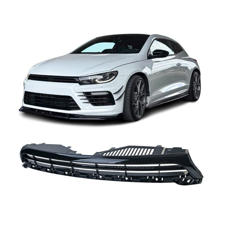 Calandre Noir Brillant Vw Scirocco 3 (14-17)