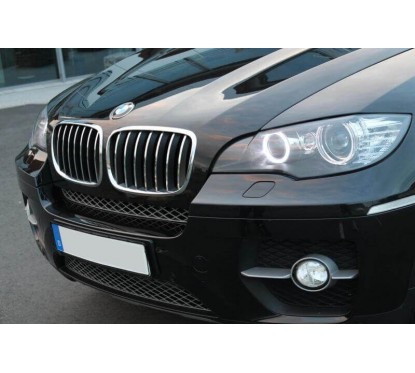 2x Grilles de Calandre BMW X6 E71 Chrome 06-13