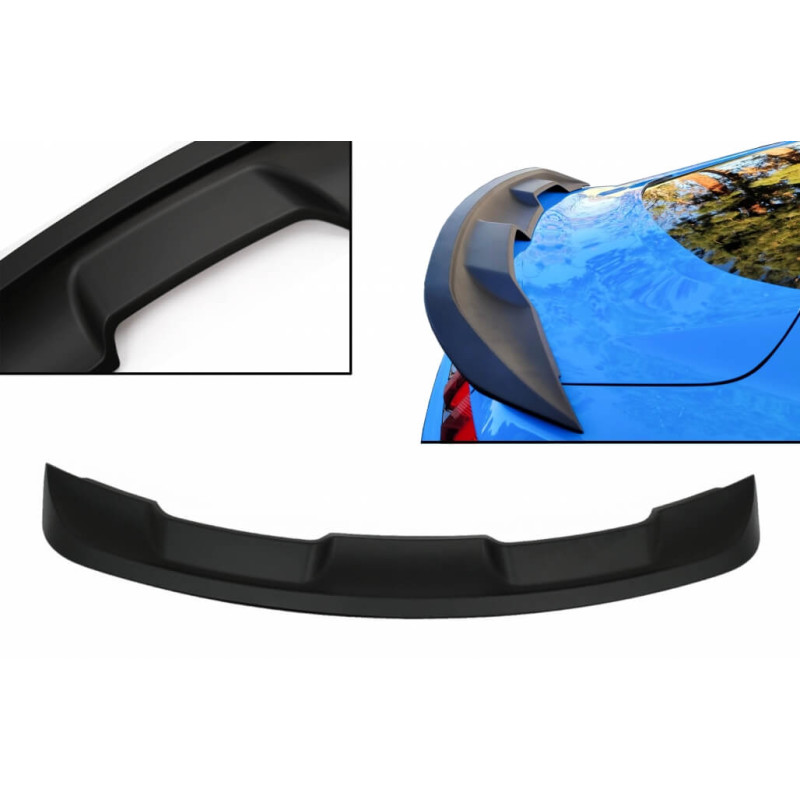 Becquet en ABS noir mat Ford Mustang MK6 (14-20) Look GT500