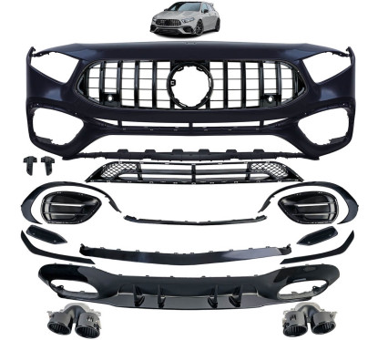 Kit carrosserie Mercedes Classe A W177 (18-22) Look A45s AMG