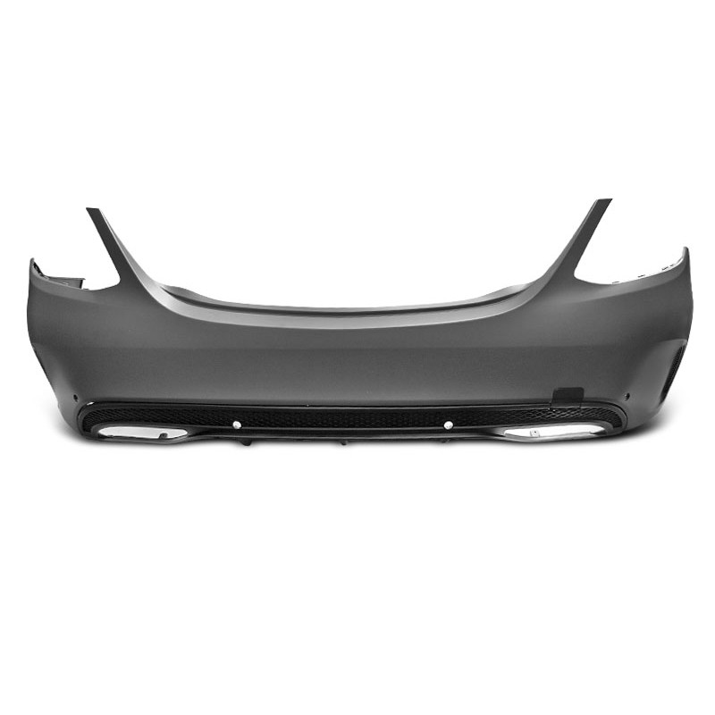 Pare choc arrière Mercedes Classe C W205 Berline (14-28) Look AMG