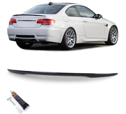 Becquet noir brillant BMW série 3 Coupé E92 Look M Performance (05-13)