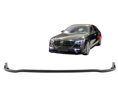 Rajout de Pare Choc avant Noir Brillant Mercedes Classe S W223 (20+)