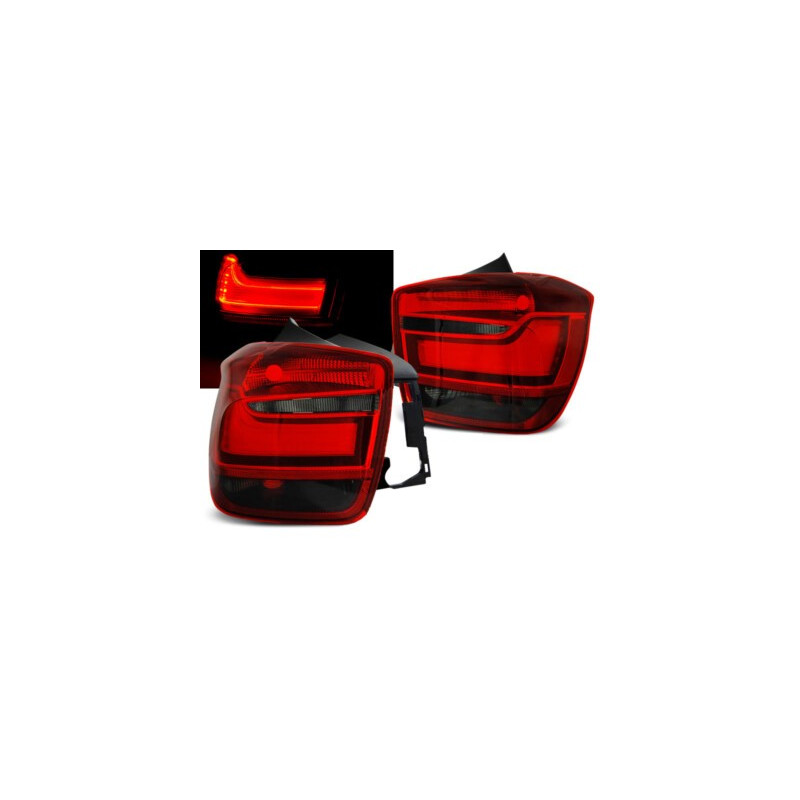 2x Feux arrières fumés BMW Série 1 F20 / F21 (11-14)