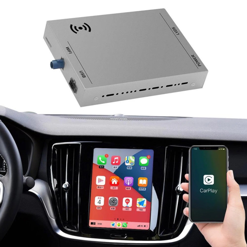 Module CarPlay & Android Auto Volvo S60, XC60, V40, V60, XC40, XC90, S90, V90, S60