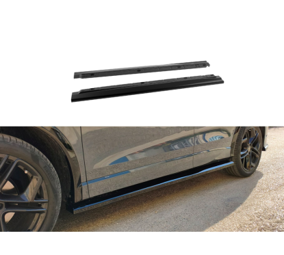 2x extensions Bas de caisses Noir brillant Vw Tiguan MK3 (24+)