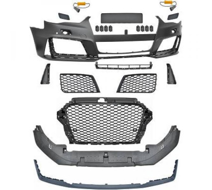 Pare-choc avant Audi A3 S3 8V Coupe / Sportback (2012-2016) Look RS3